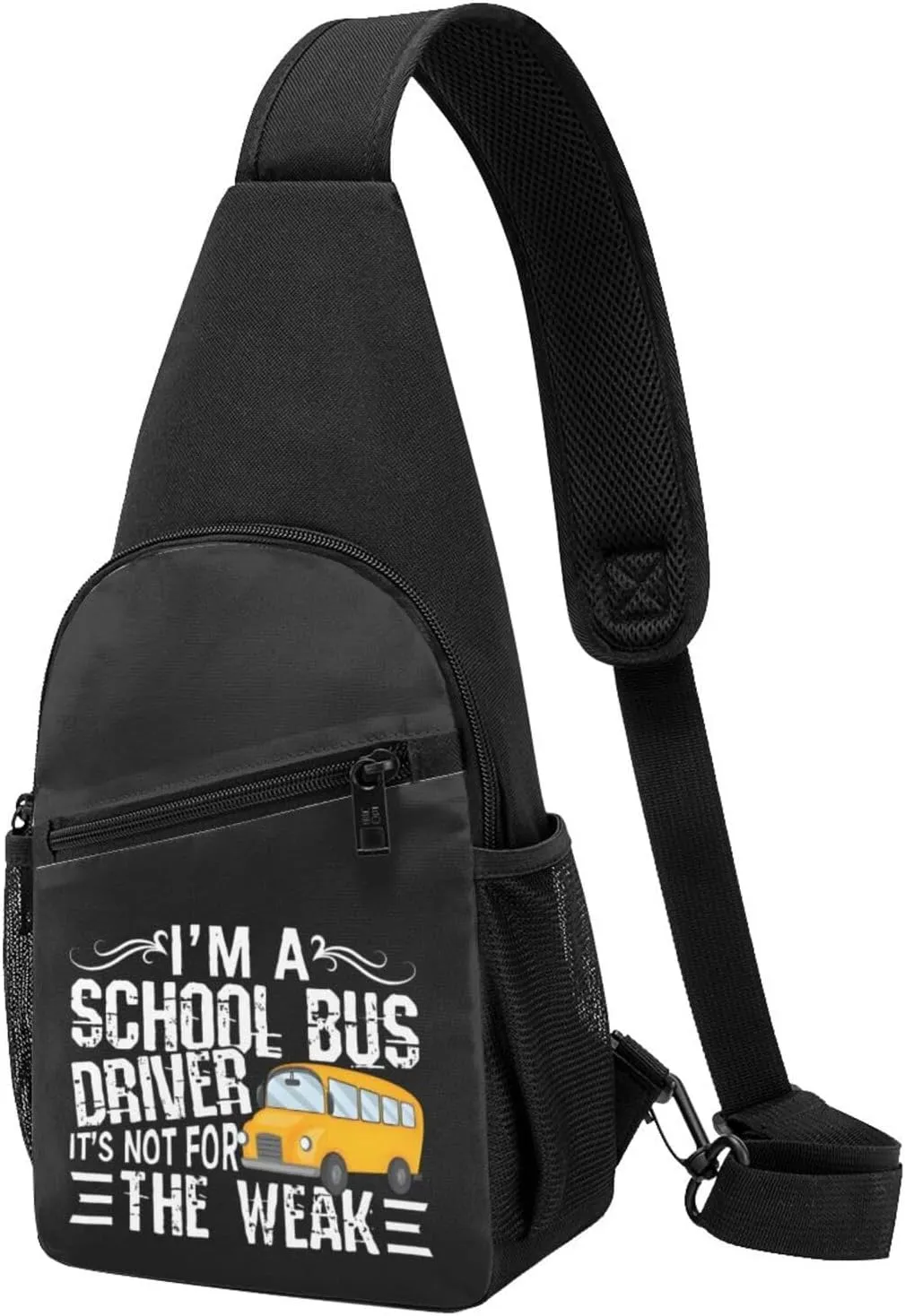 I M A School Bus Driver Is Not For The Weak Adjustable Fanny Pack Waist Bag For Travel Sports