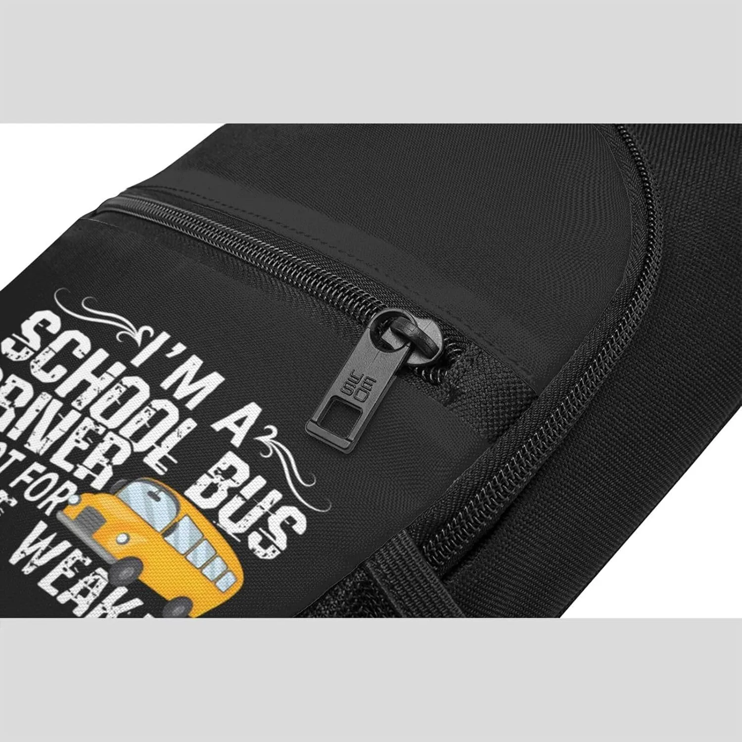 I M A School Bus Driver Is Not For The Weak Adjustable Fanny Pack Waist Bag For Travel Sports