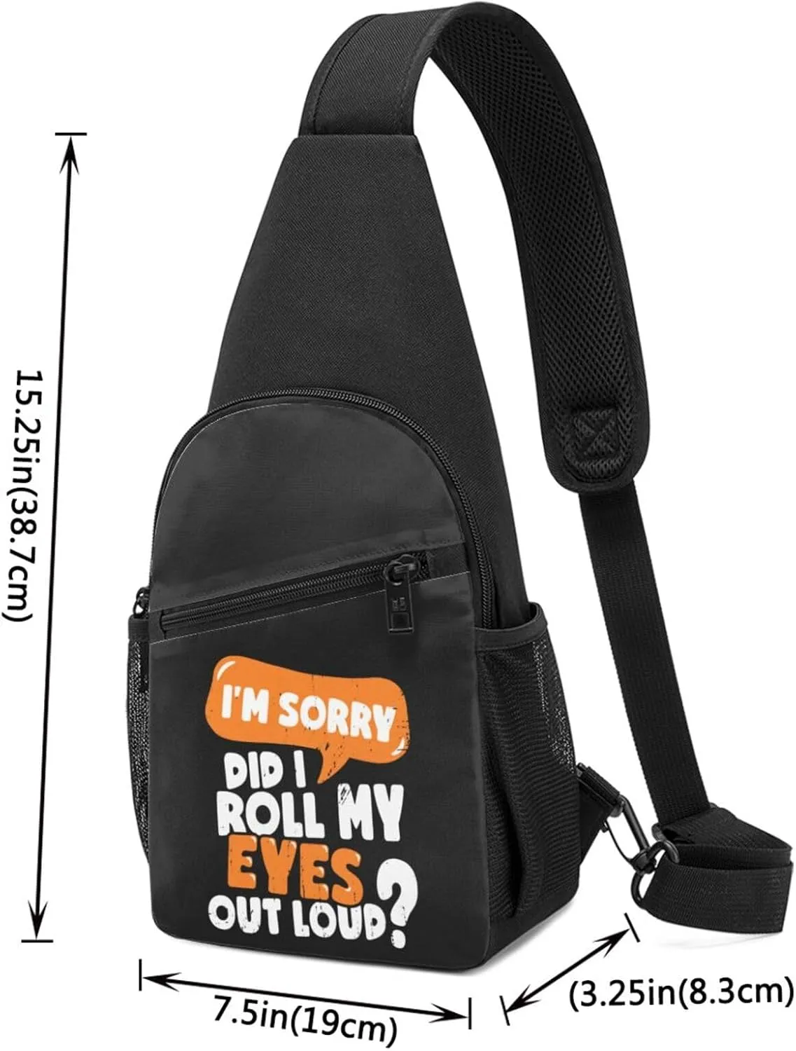 I'M Sorry Did I Roll My Eyes Out Loud Adjustable Fanny Pack Waist Bag For Travel Sports