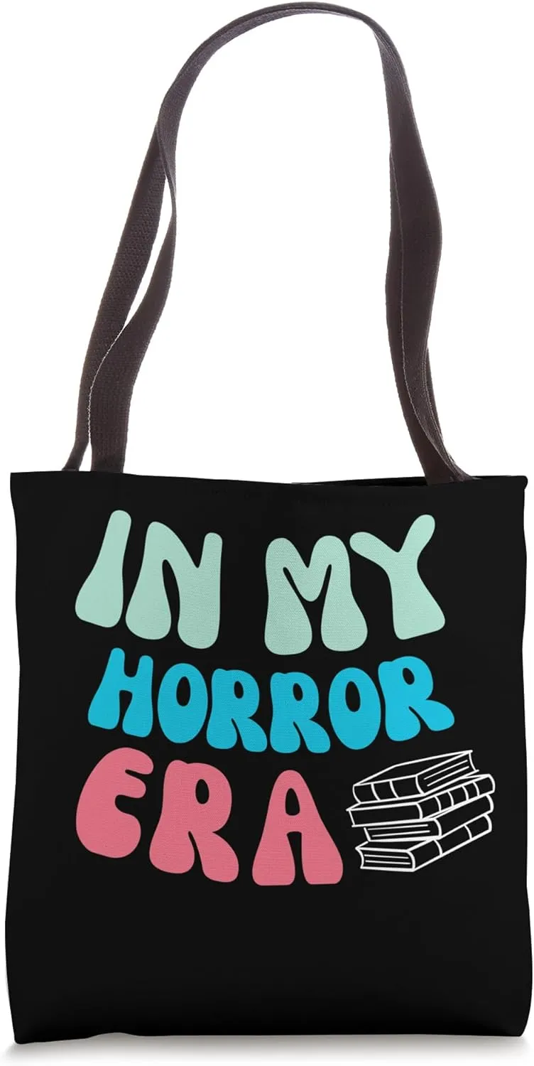 In My Horror Era Thriller Book Author Reader Scary Tote Bag