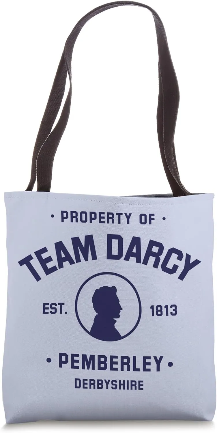 Jane Austen Bookworms Club Mr Pride and Prejudice Tote Bag