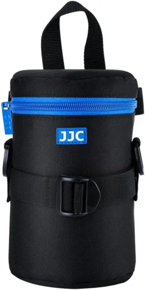 JJC Deluxe Lens Case Pouch for Canon EF 75-300mm f4.5-5.6/EF 24-105mm f4L/EF 16-35mm F4L/EF 100mm f2.8L,Nikon AF-S 24-70mm f2.8/16-35mm f4G/70-300mm f4.5-6.3G and other Lens below 3.15" x 6.69"(D x L)