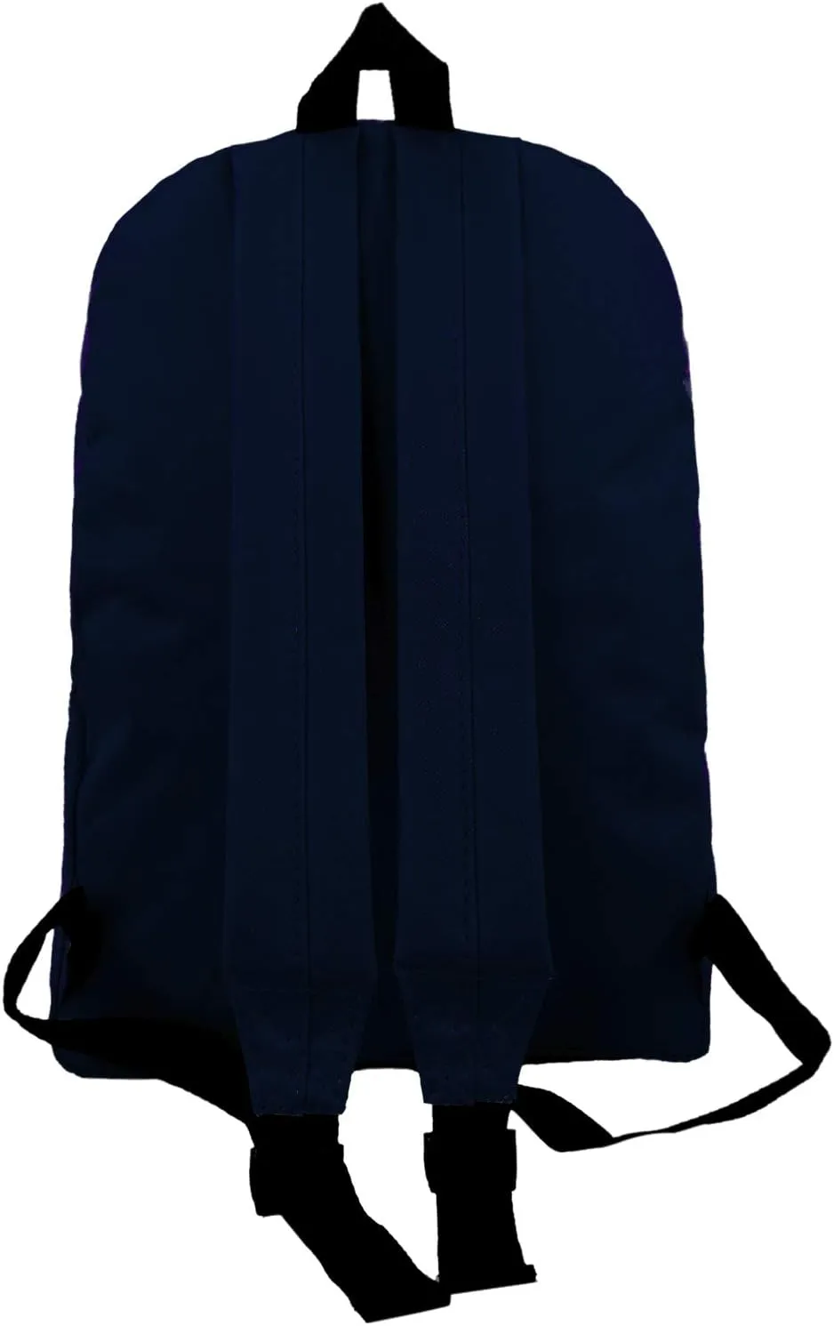 K-Cliffs 18in Classic Backpack Basic Bookbag Simple School Book Bags Vintage Emergency Daypack w/Padded Back & Side Pocket
