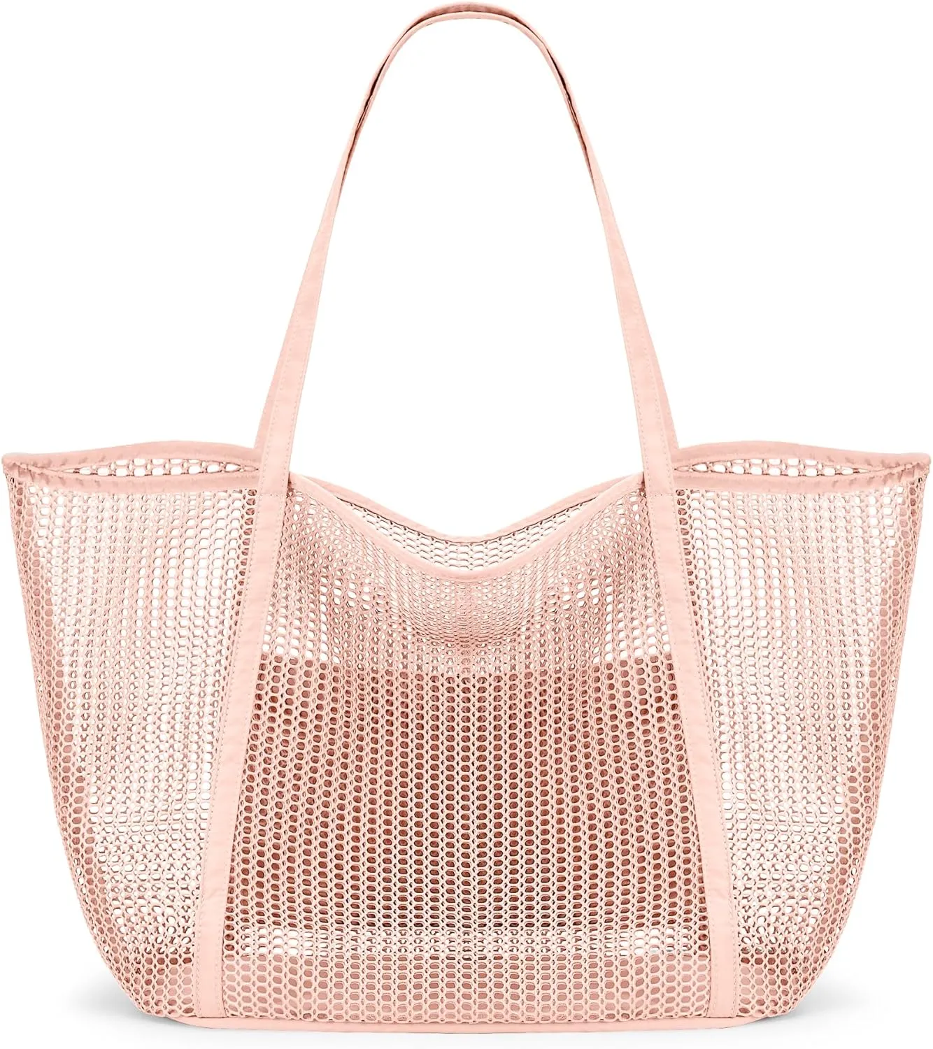 KALIDI FANCY FOREST Beach Mesh Tote Bag, Womens Shoulder handbag MAX 27L Grocery Bag