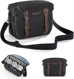 K&F Concept Sling Camera Bag,Crossbody DSLR Photography Camera Bag