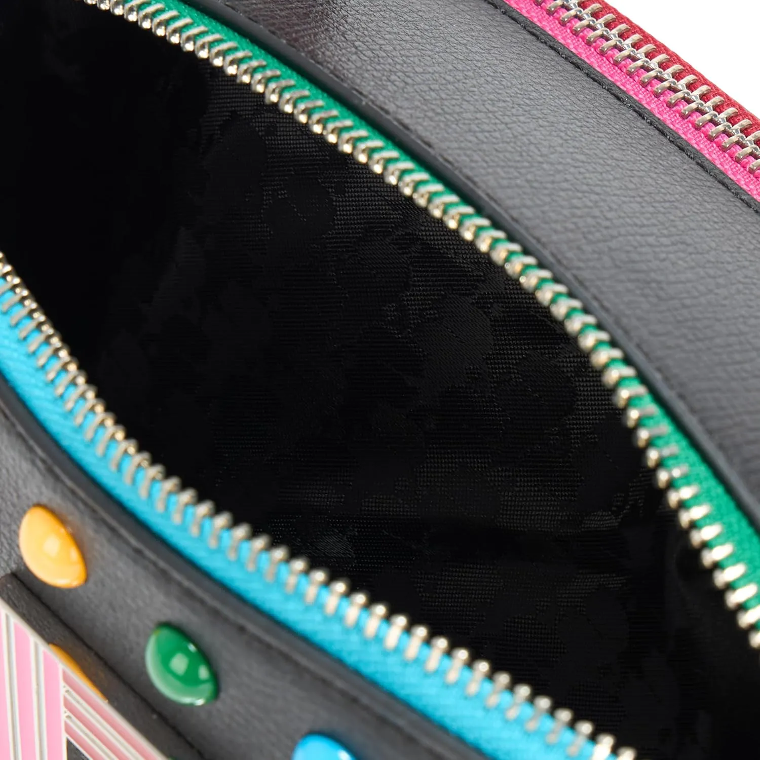 Karl Lagerfeld Paris Simone Studded Camera Crossbody