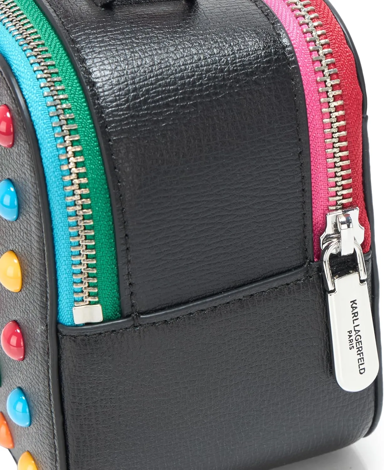Karl Lagerfeld Paris Simone Studded Camera Crossbody