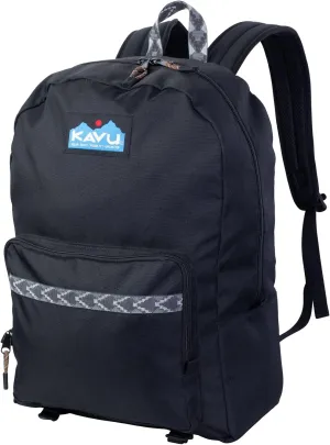 KAVU Neptune Backpack with Padded Laptop and Tablet Sleeve-Jet Black