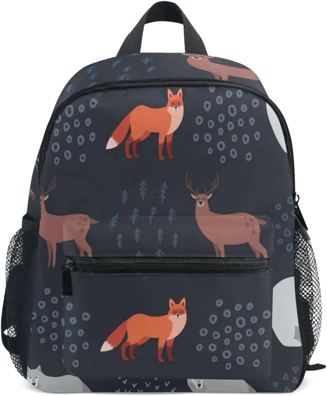 Kids Backpack Forest Animals Todder Backpack Lightweight Preschool Kindergarten Book Bag Practical and Durable Daycare Bag for Travel,Toys