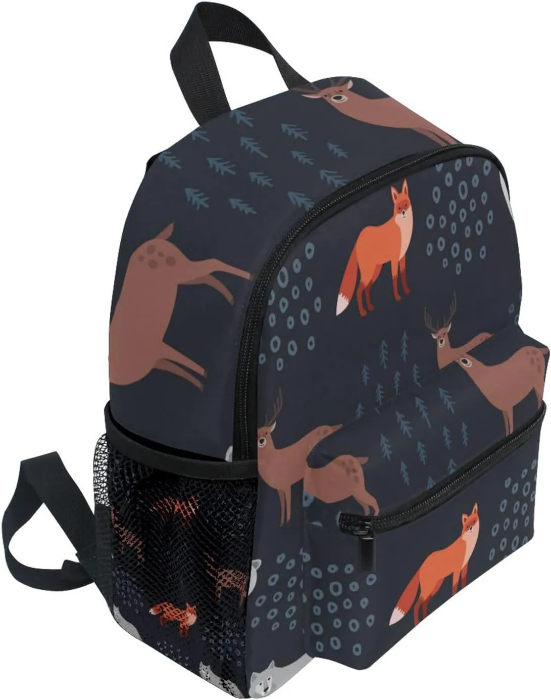 Kids Backpack Forest Animals Todder Backpack Lightweight Preschool Kindergarten Book Bag Practical and Durable Daycare Bag for Travel,Toys