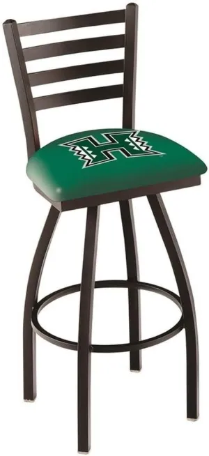 L014 Hawaii 30" Swivel Bar Stool with Black Wrinkle Finish