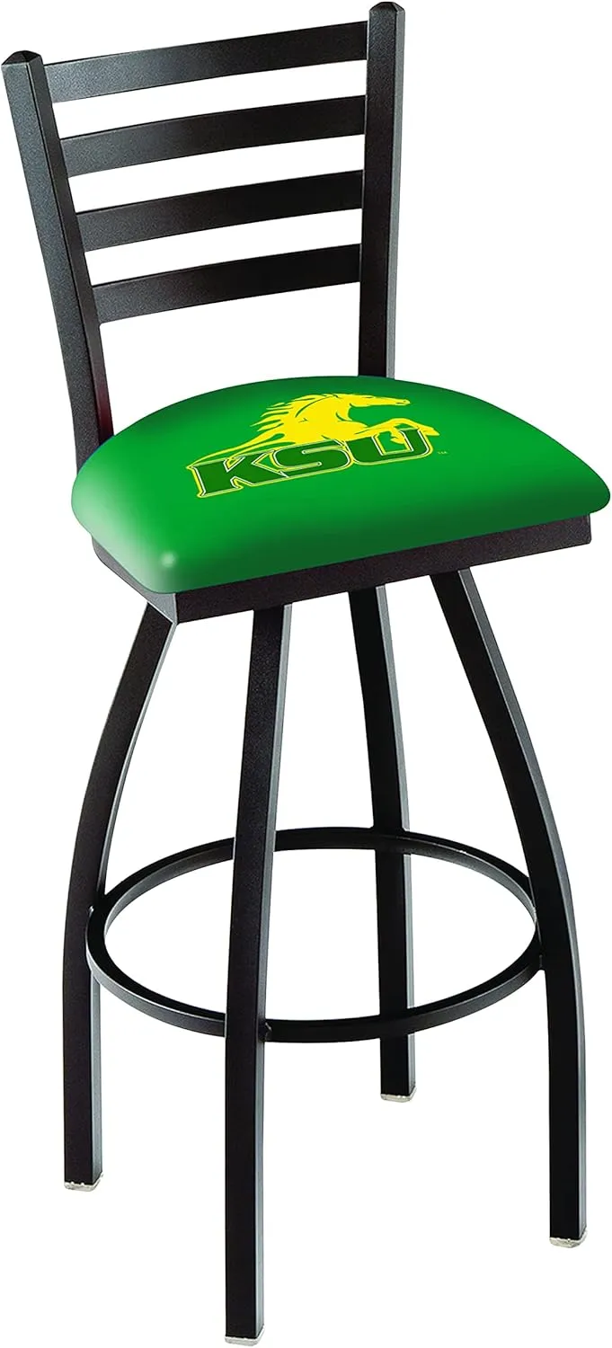L014 Kentucky State University 36" Swivel Bar Stool with Black Wrinkle Finish