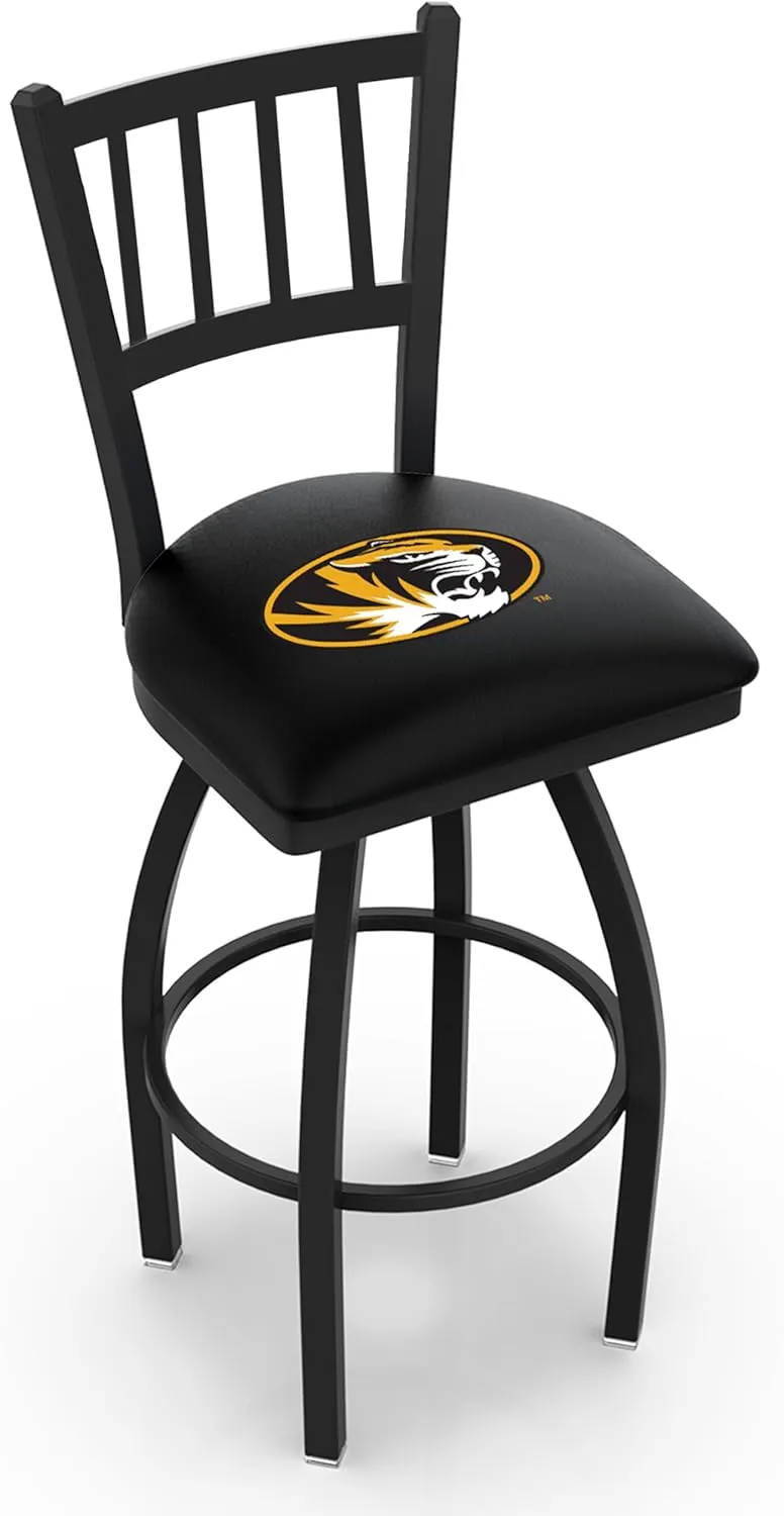 L018 Missouri 30" Swivel Bar Stool with Black Wrinkle Finish