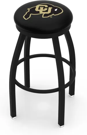 L8B2B Colorado 30" Swivel Bar Stool with Black Wrinkle Finish