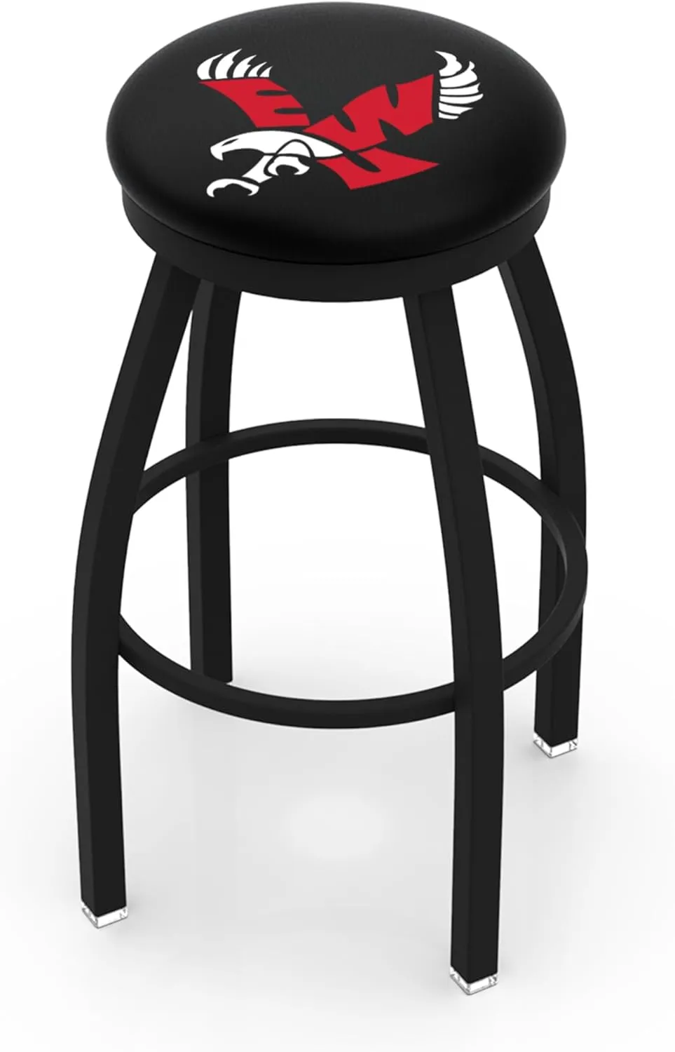 L8B2B Eastern Washington 36" Swivel Bar Stool with Black Wrinkle Finish