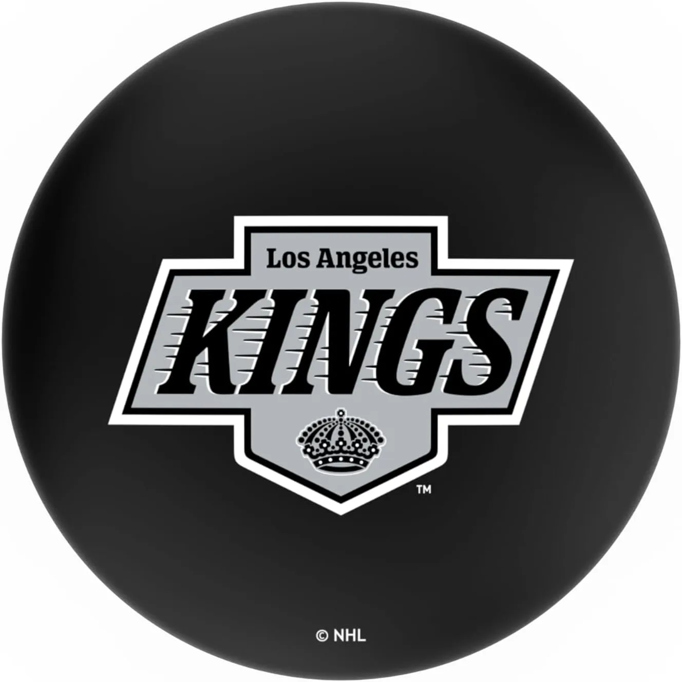 L8B2B Los Angeles Kings 25" Swivel Counter Stool with Black Wrinkle Finish