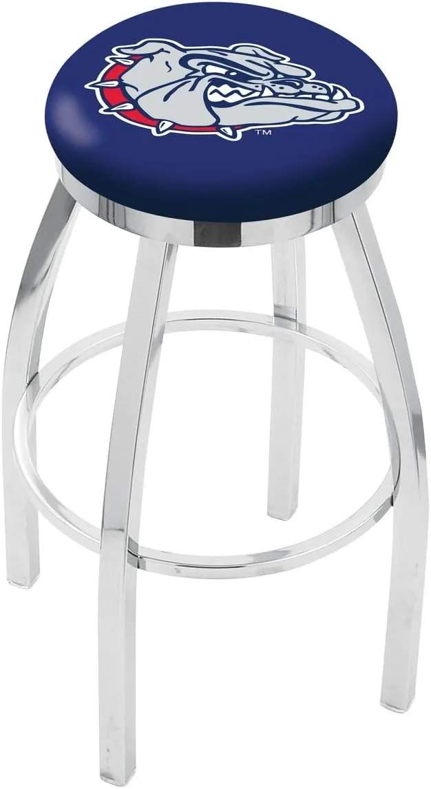 L8C2C Gonzaga 36" Swivel Bar Stool with Chrome Finish