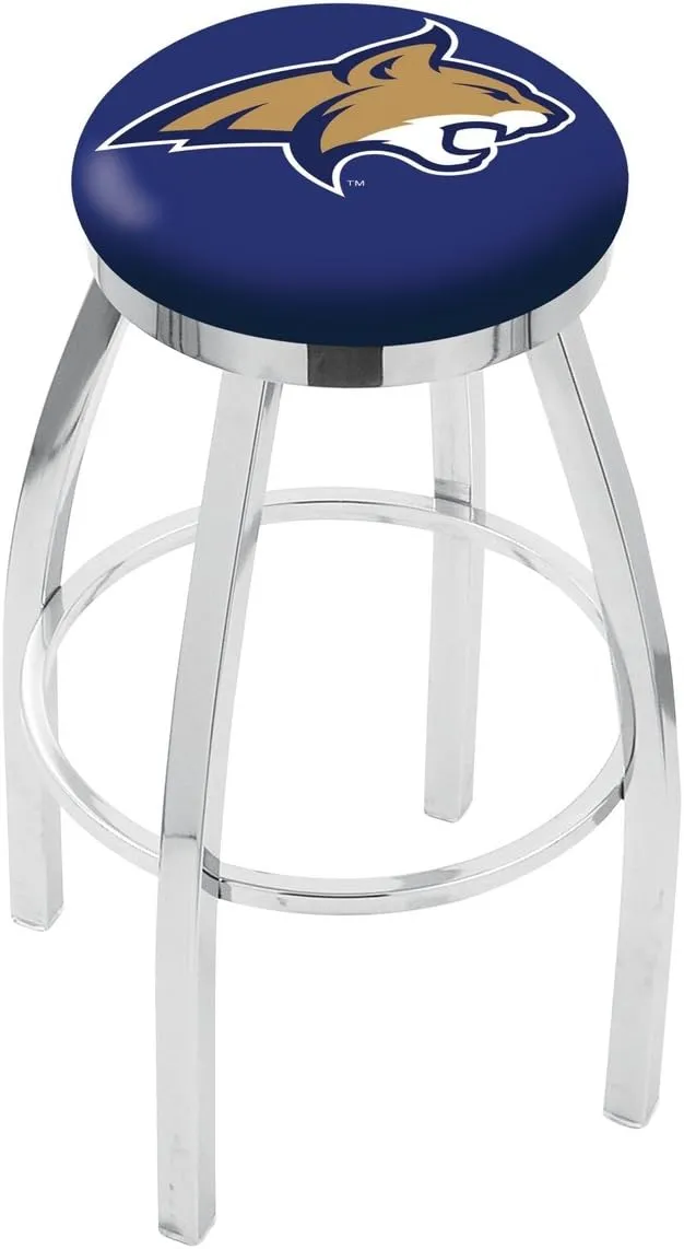 L8C2C Montana State 30" Swivel Bar Stool with Chrome Finish