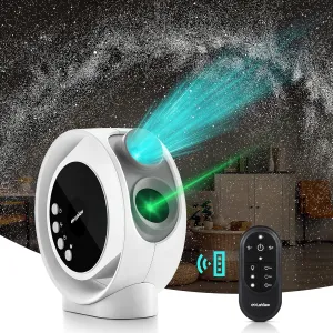LaView Home Planetarium Star Projector, Ultra Clear Galaxy Projector with 130 ft² Projection Area, Auto-Off Timer, Remote Control, Night Light for Room Decor, 6K Discs, for Kids/Adult Gifts