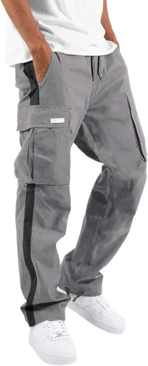 LCMTWX Mens Joggers Solid Pants Casual Jogging Sports Elastic with Pockets Men's Men's Drawstring Sweatpants with Pockets