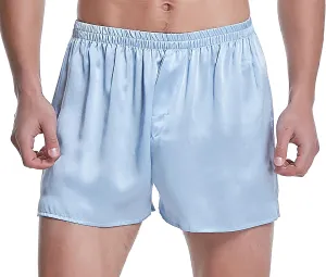 LEPTON 100% Mulberry Silk Men Boxer Shorts