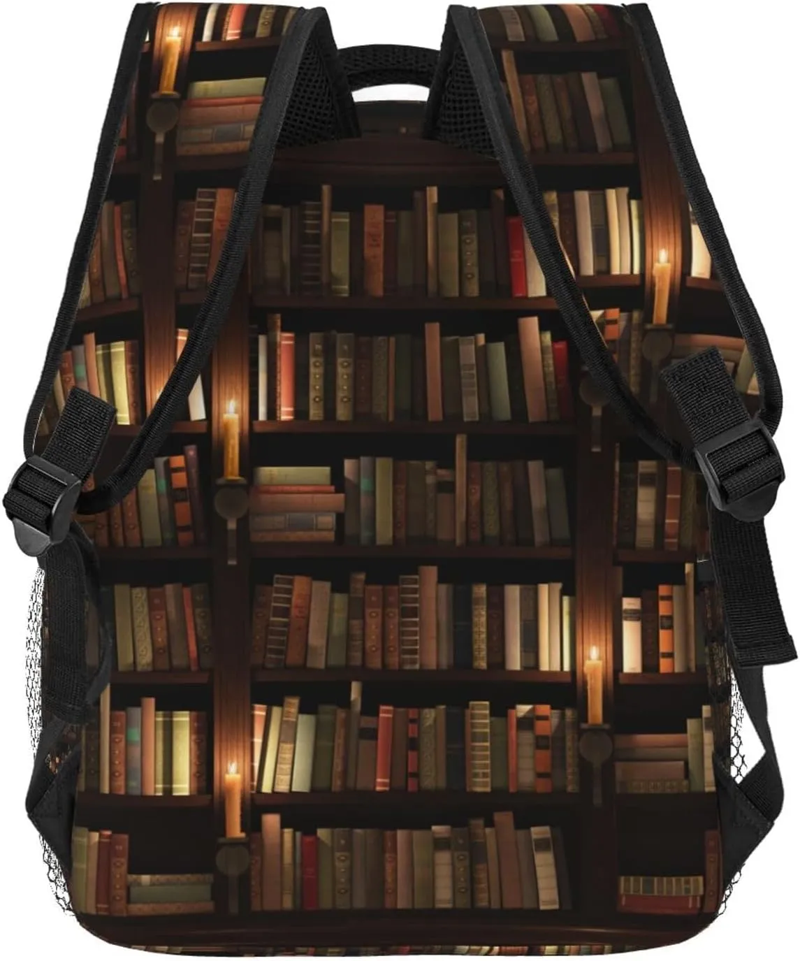 Library Book Backpack,Cute Bookbags Laptop Bag Shoulder Bags Travel Hiking Camping Daypack for Men Women
