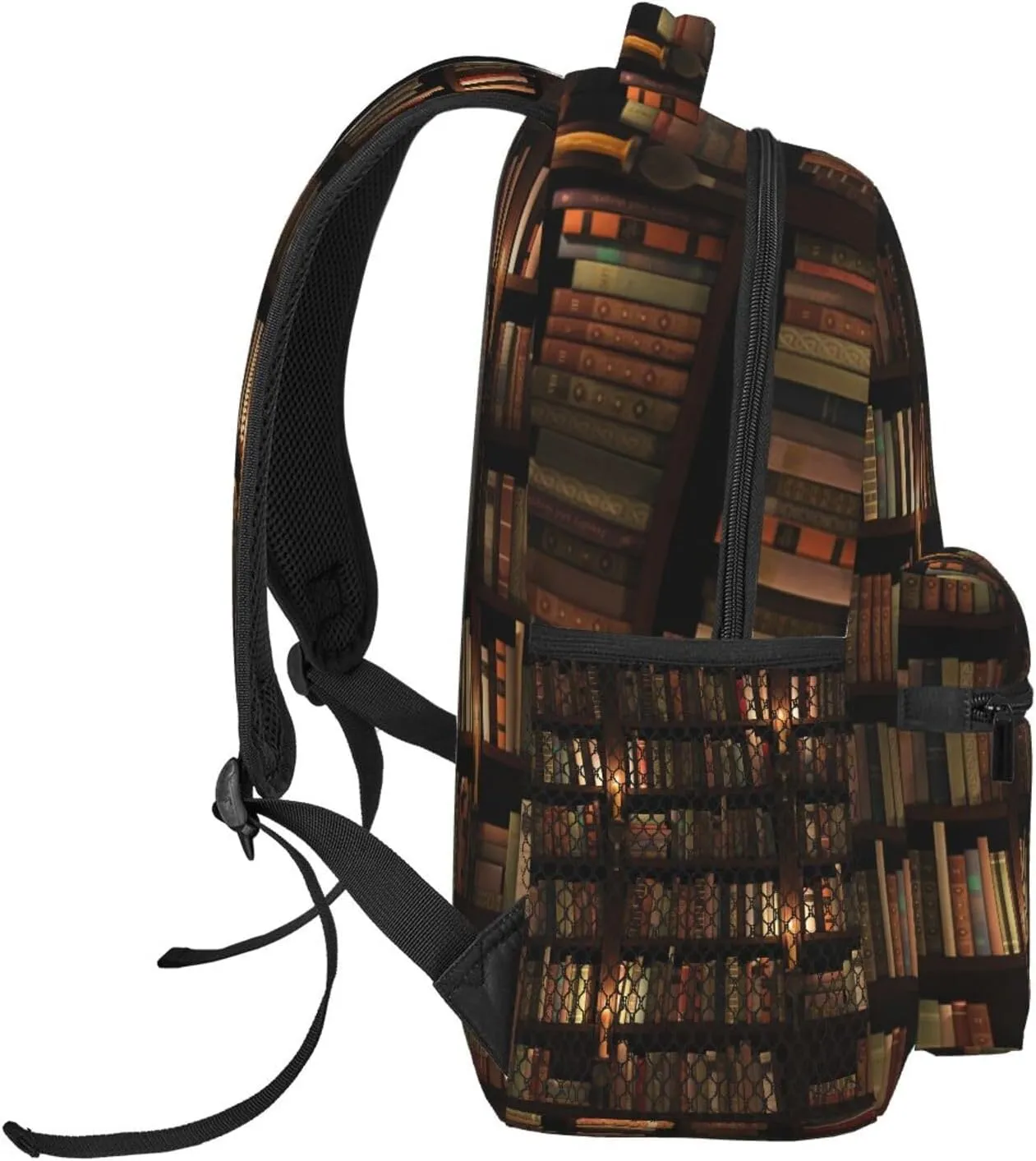 Library Book Backpack,Cute Bookbags Laptop Bag Shoulder Bags Travel Hiking Camping Daypack for Men Women
