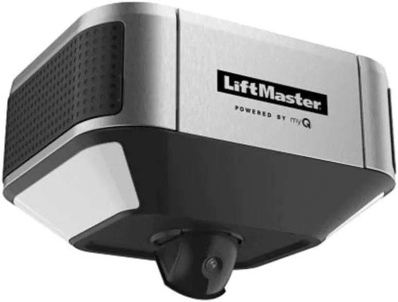 Liftmaster 84504R 1/2 HP Belt Drive DC Battery Backup with Security Camera Without Rail Assembly