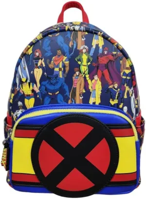 Loungefly Marvel Comic X-Men 1997 US Exclusive All Over Print Mini Backpack