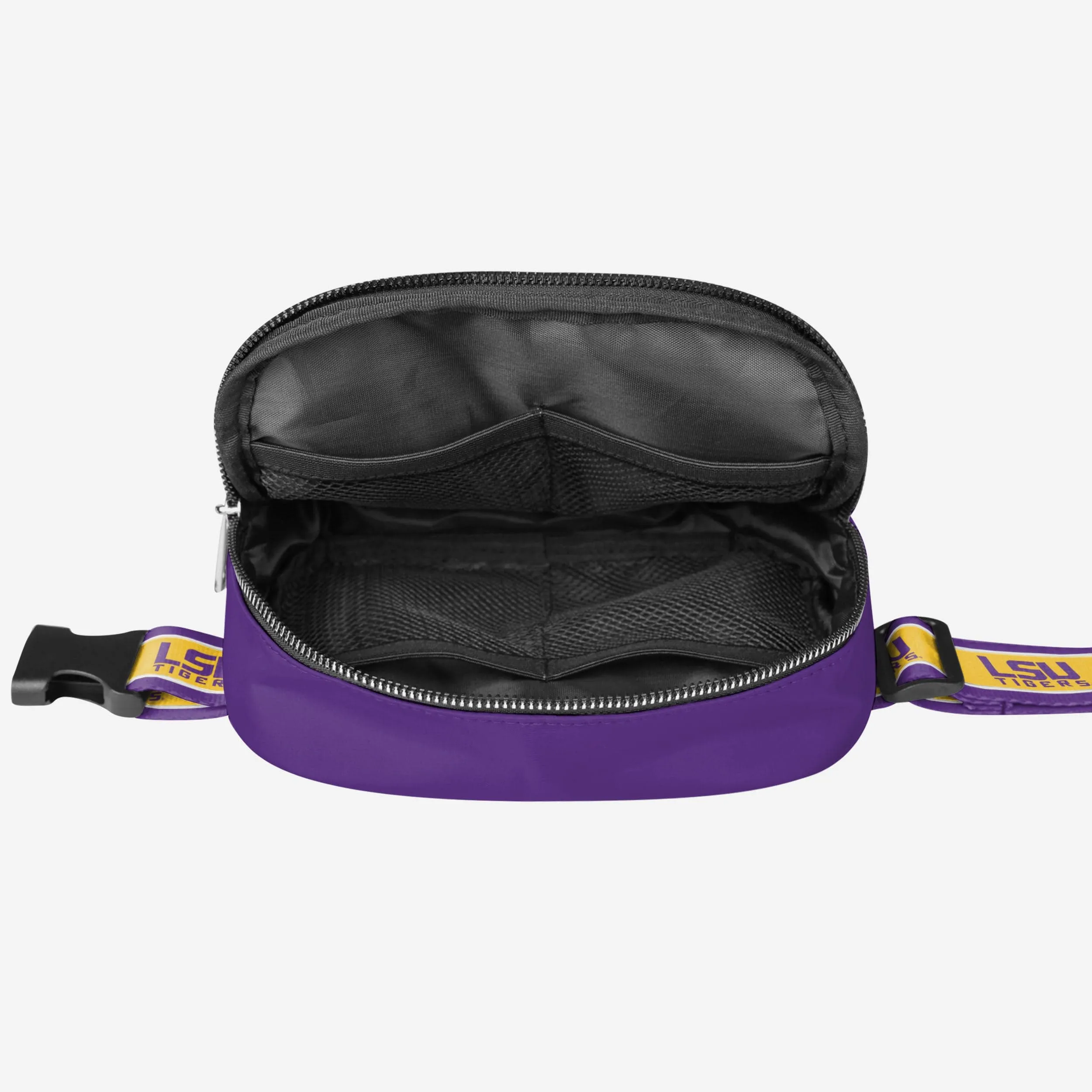 LSU Tigers Team Wordmark Crossbody Belt Bag