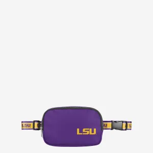 LSU Tigers Team Wordmark Crossbody Belt Bag