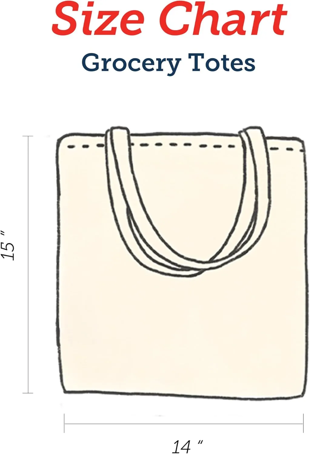 MAPTOTE Grocery Canvas Tote - Reusable Cotton Canvas Bag for Shopping, Daily Errands, Beach Trips and Travel - Screenprinted, Earth Friendly, and Made in USA - Font Style, Texas