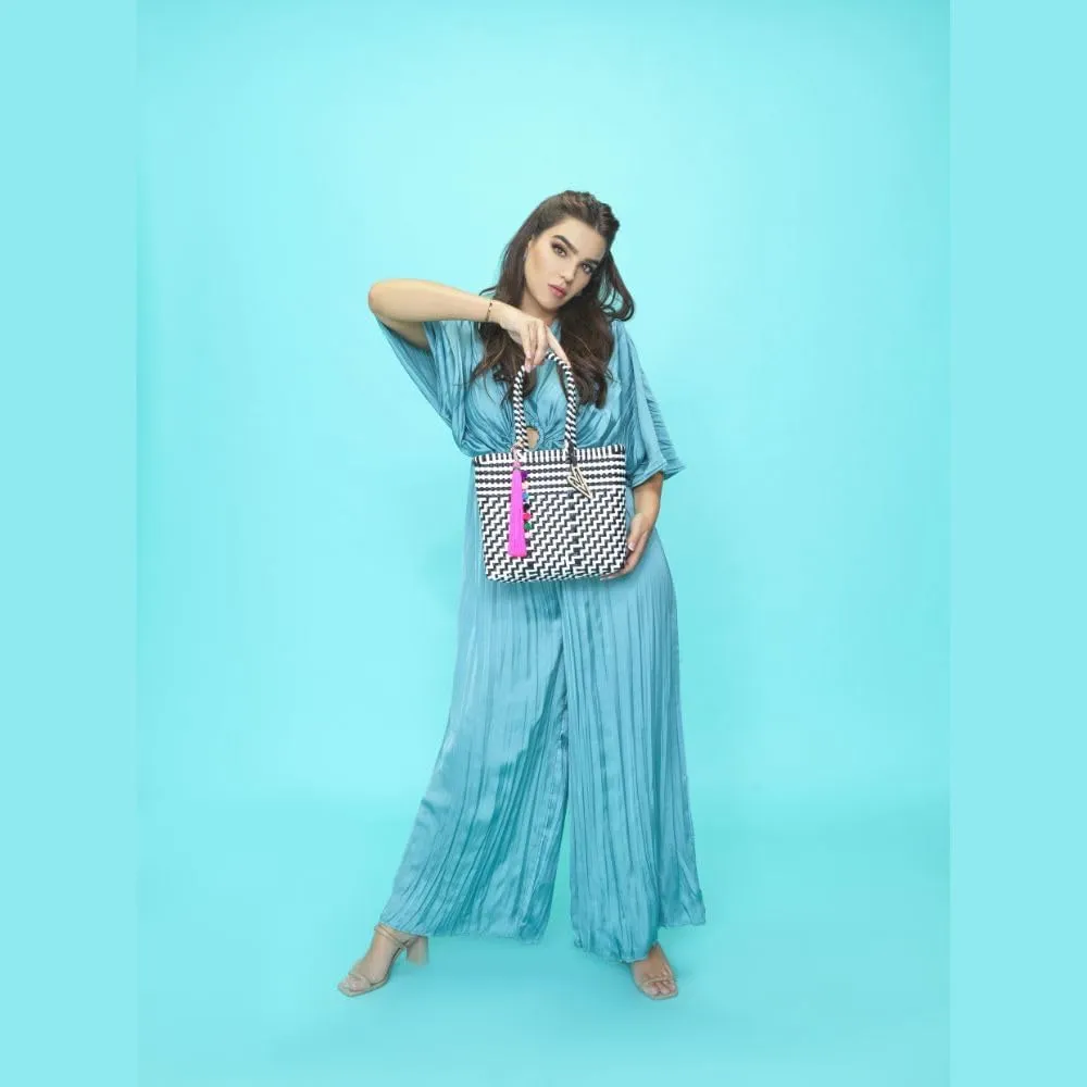 MARIA VICTORIA X-Small Mexican Tote - Waterproof Woven Beach Purse