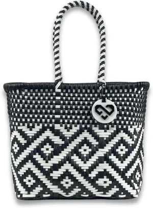 MARIA VICTORIA X-Small Mexican Tote - Waterproof Woven Beach Purse