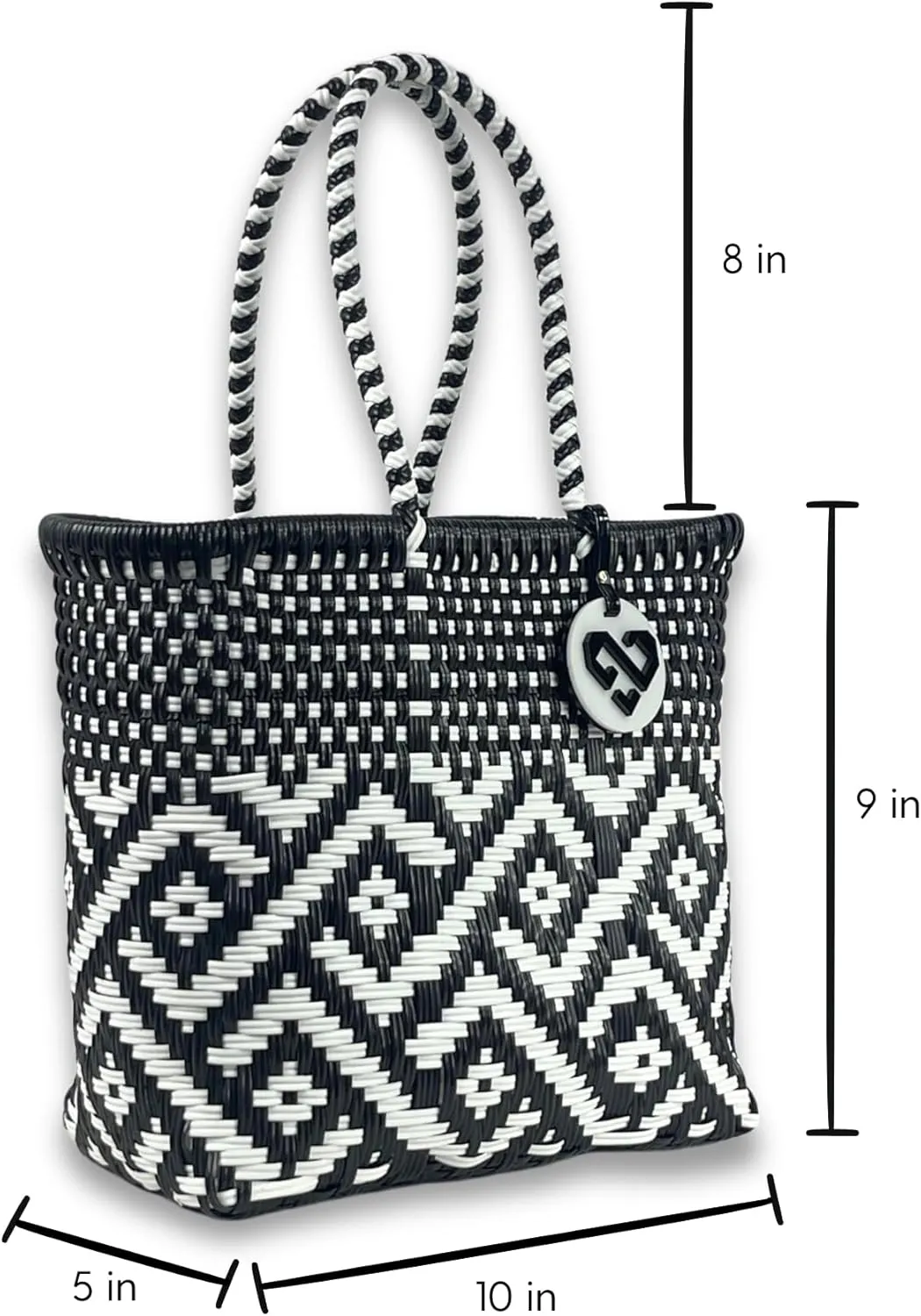 MARIA VICTORIA X-Small Mexican Tote - Waterproof Woven Beach Purse