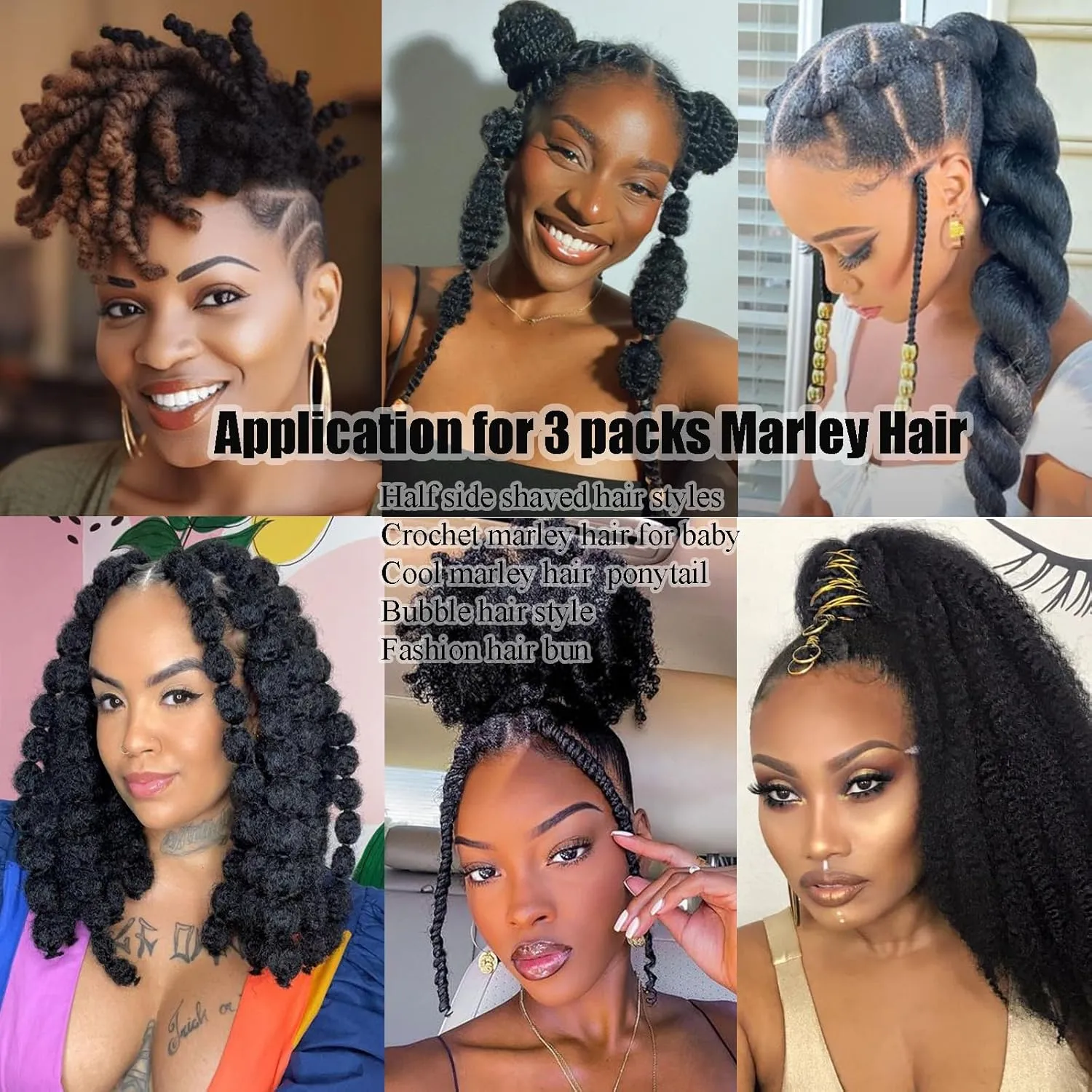 Marley Twist Braiding Hair 12inch Springy Afro Twist Hair 8 Packs Brown Color Pre Fluffed Kinky Curly Crochet Hair Wrapping Hair for Soft Locs Extensions