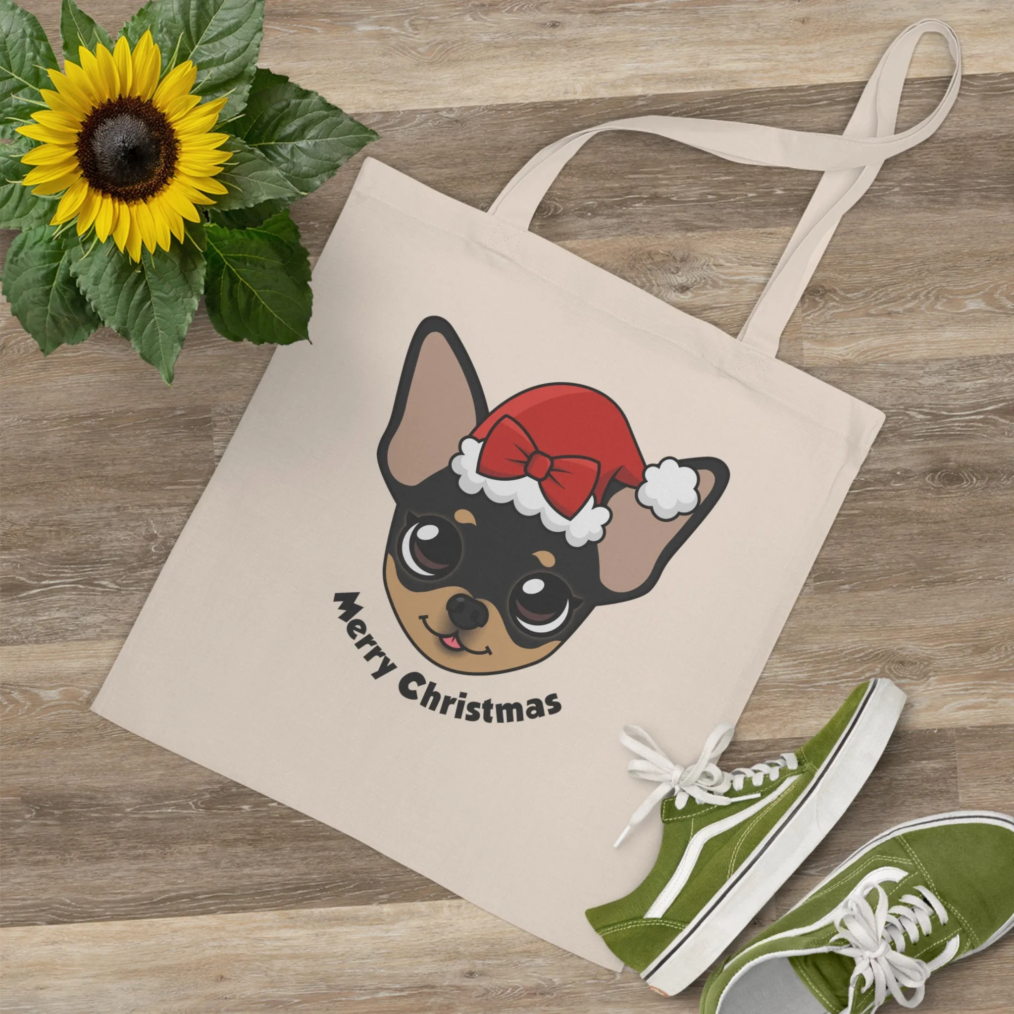 Maya's Merry Christmas Cotton Tote