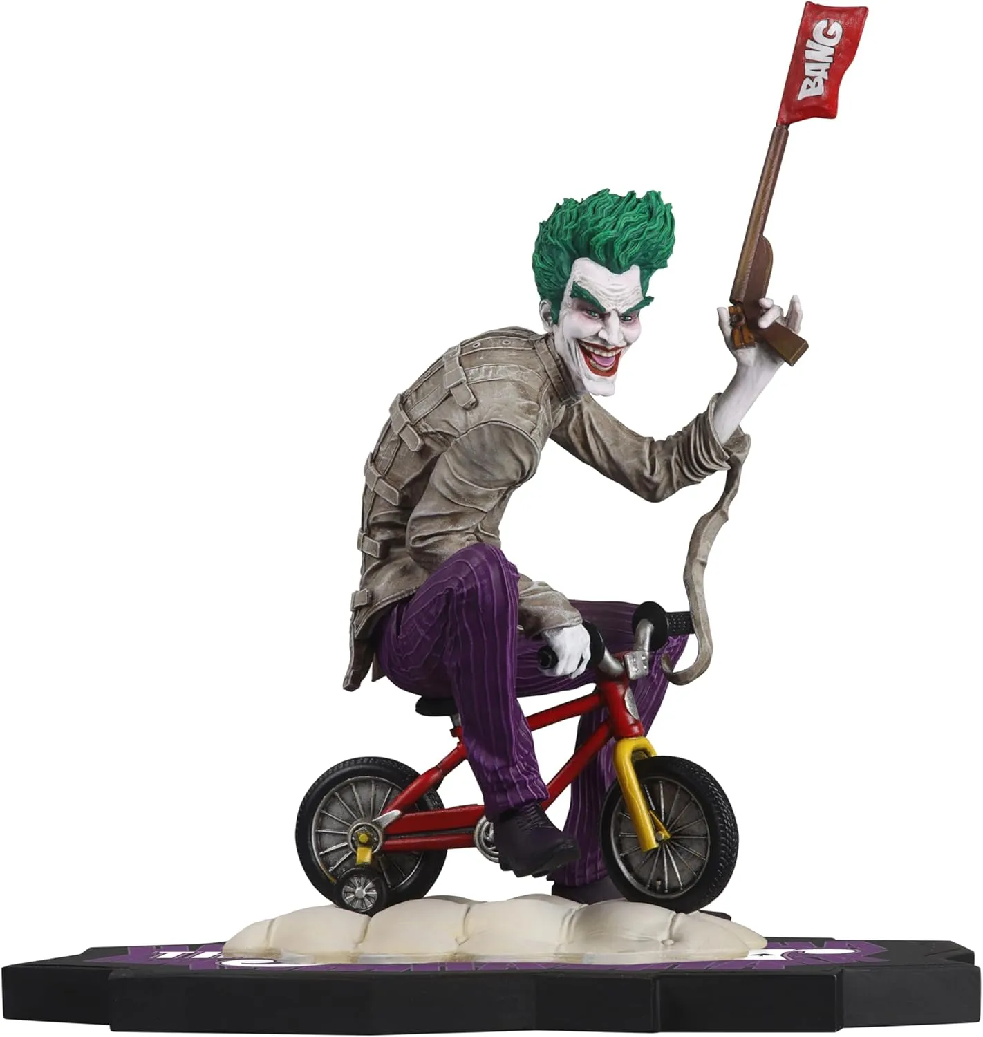 McFarlane Toys DC Direct The Joker by Kaare Andrews (The Joker Purple Craze) 1:10 Scale Resin Statue
