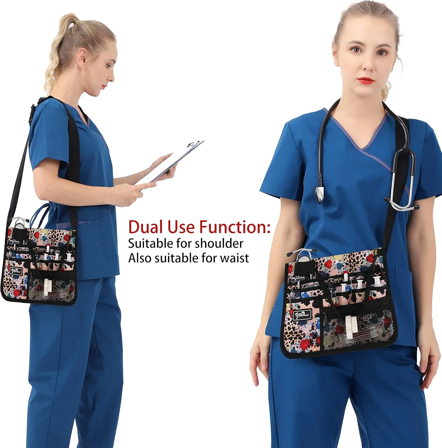 Medical Organizer Belt,Nurse fanny pack, Nurse Fanny Pack for Work ，Kit Practical Waist Bag for Nurses，