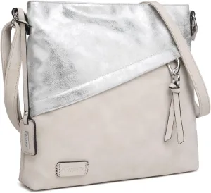 Medium Crossbody Bags for Women Trendy, Leather Cross Body Bag Purses and Travel Shoulder bag with Multi Pockets