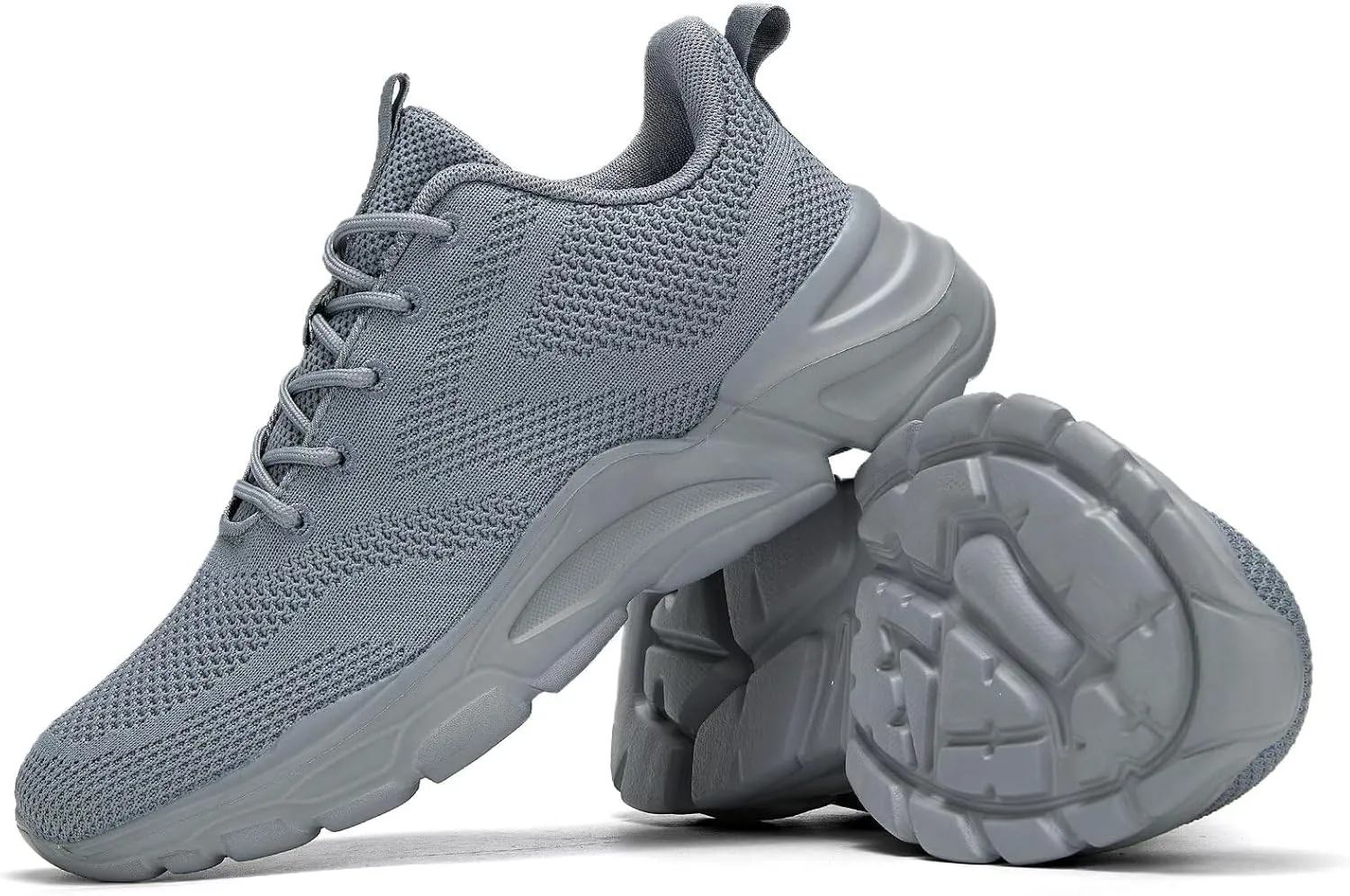 Mens Road-Running Shoes Walking Shoes Fashion Athletic Sneakers Working Gym Comfort Lightweight Mesh Shoes