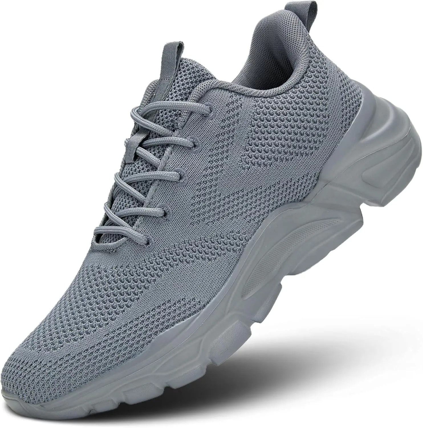 Mens Road-Running Shoes Walking Shoes Fashion Athletic Sneakers Working Gym Comfort Lightweight Mesh Shoes