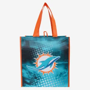 Miami Dolphins 4 Pack Reusable Shopping Bag