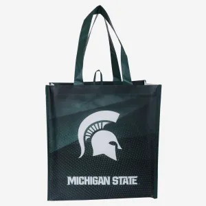 Michigan State Spartans 4 Pack Reusable Shopping Bag