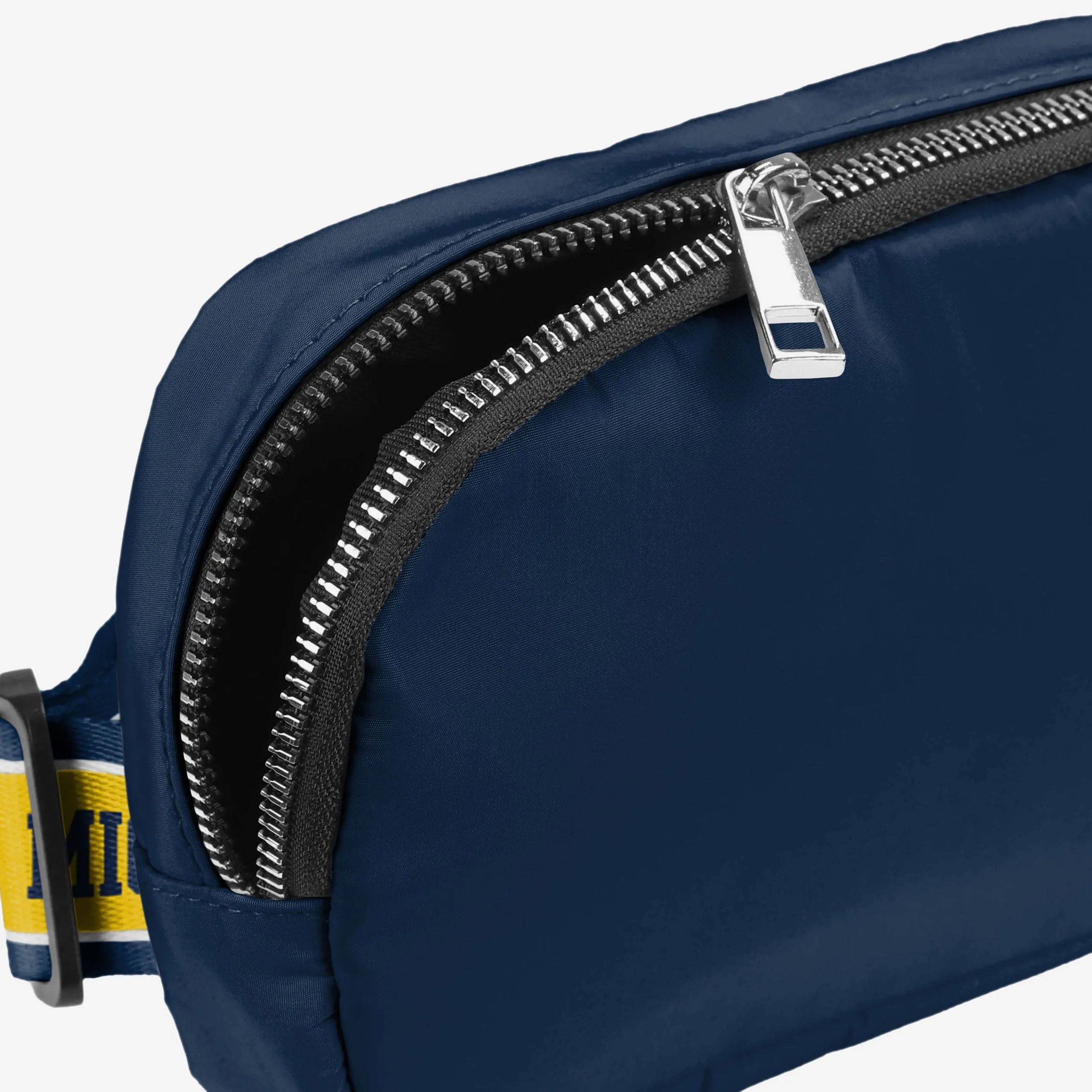 Michigan Wolverines Team Wordmark Crossbody Belt Bag