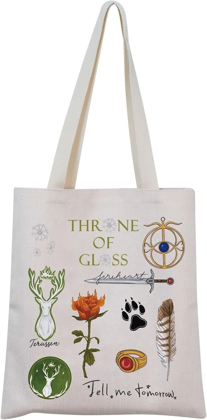 MNIGIU Book Merchandise Book Tote Fan Gift for Bookish Gifts