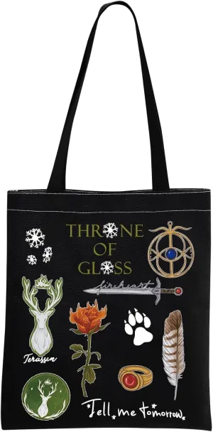 MNIGIU Book Merchandise Book Tote Fan Gift for Bookish Gifts