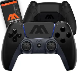 MODDEDZONE Smart Extreme Modded Controller   Anti Recoil 2 Remap Buttons & Interchangeable Thumbsticks & Hair Triggers & more Jet