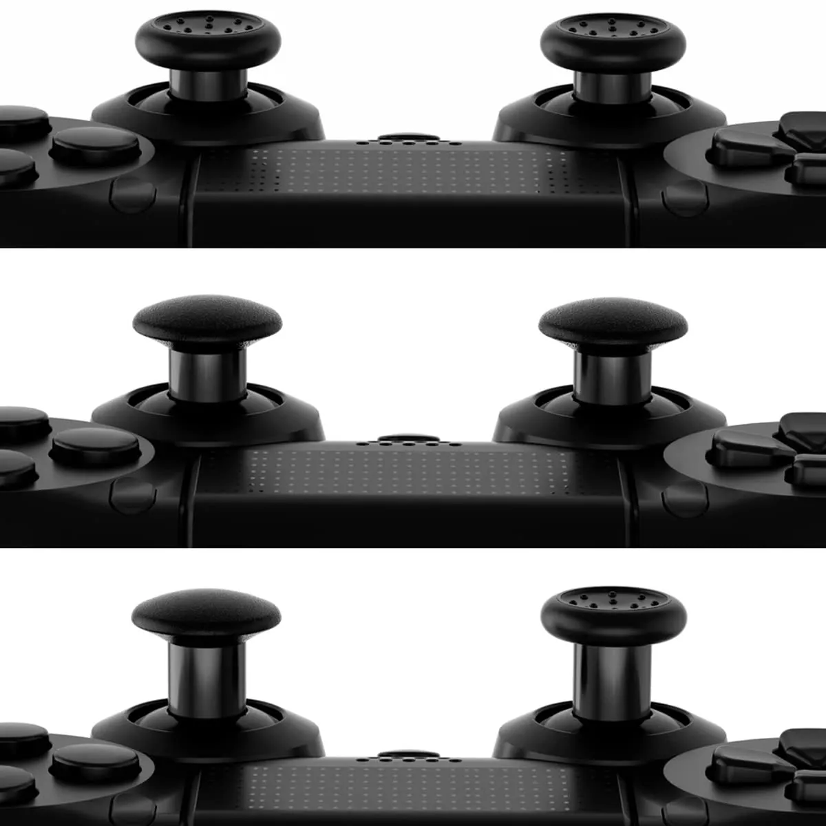 MODDEDZONE Smart Extreme Modded Controller   Anti Recoil 2 Remap Buttons & Interchangeable Thumbsticks & Hair Triggers, Tactical Buttons Compatible with PS5 Custom Controller PC (Bat)