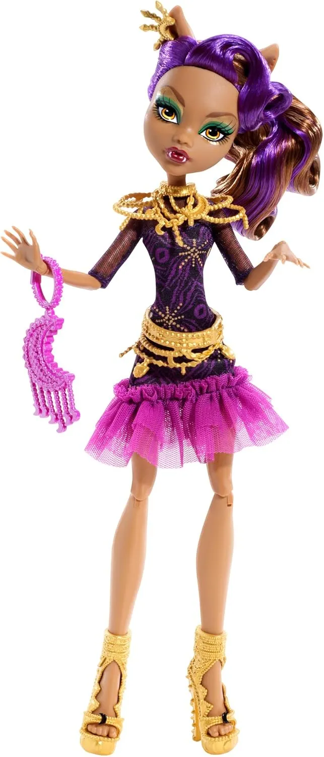 Monster High Frights, Camera, Action! Black Carpet Clawdeen Wolf Doll